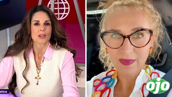 Rebeca Escribens envía ánimos a Katia Condos en su lucha contra el COVID-19 | OJO