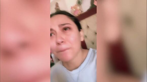 Amy Gutierrez llora en redes sociales