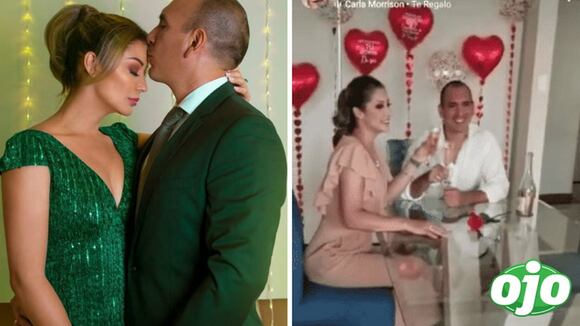 Karla Tarazona muestra su romántica sesión de fotos con su esposo por San Valentín | OJO