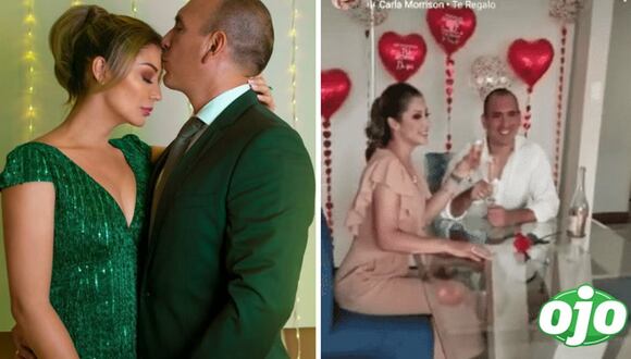 Karla Tarazona muestra su romántica sesión de fotos con su esposo por San Valentín | OJO