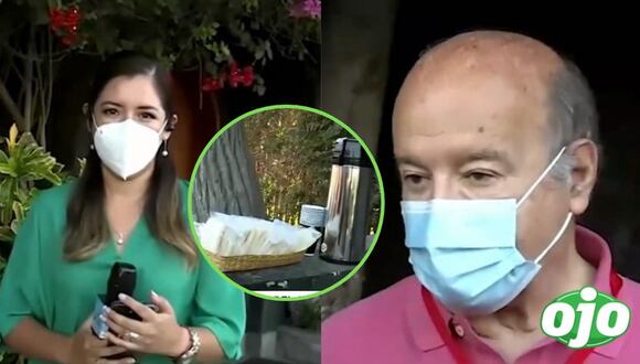 Hernando de Soto preparó desayuno para periodistas que esperaban afuera de su casa - diario OJO