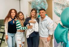 Brunella Horna recibe la visita de Janet Barboza y Ethel Pozo en la clínica tras dar a luz (VIDEO)