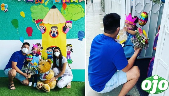 Leonard León y Olenka Cuba celebran cumpleaños de su hija | OJO