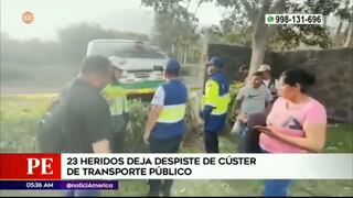 Chosica: Más de 20 heridos deja despiste de cúster en la Carretera Central (VIDEO)