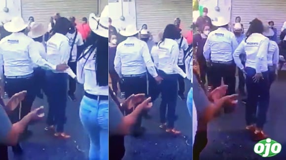 Candidato de México manosea a candidata | diario OJO