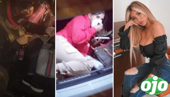 Paula Manzanal y sus amigas parodian escena de Yahaira escondida en maletera | Diario OJO