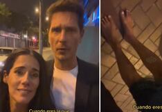 Gianella Neyra termina sin zapatos tras fiesta con Christian Rivero: “Se perdió el glamour”