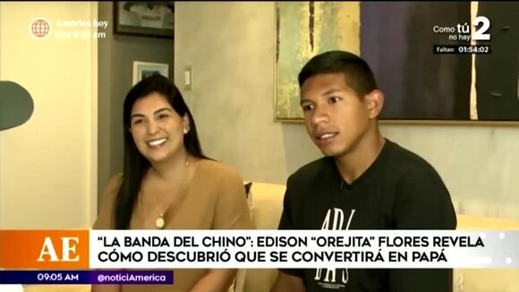 Edison Flores se entera que va a ser papá - Ojo