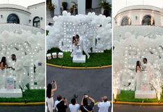 Angie Arizaga y Jota Benz esperan un niño: Así fue su revelación de género (VIDEO)