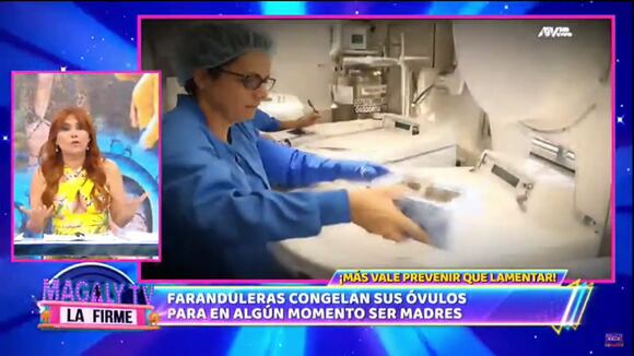 Ojo - Magaly pone como ejemplo a Vania Bludau y Flavia Laos