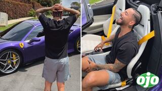 Maluma se emociona al revelar su nuevo auto Ferrari: “Nunca dejen de soñar”