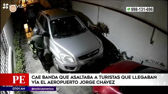 Banda asaltaba ancianos que llegaban desde el aeropuerto