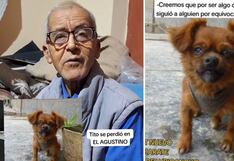Abuelito del Agustino busca desesperadamente a su perrito: “Les ruego, ayúdenme a encontrarlo”