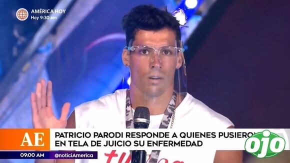 Patricio Parodi responde a quienes pusieron en duda su enfermedad - diario ojo