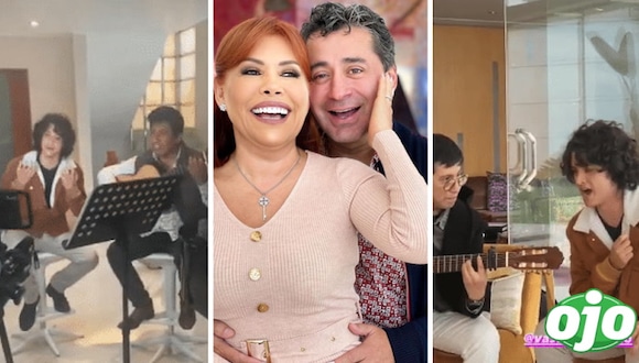 Vasco Madueño ensaya para su concierto en casa de Magaly y notario será invitado especial | ojo