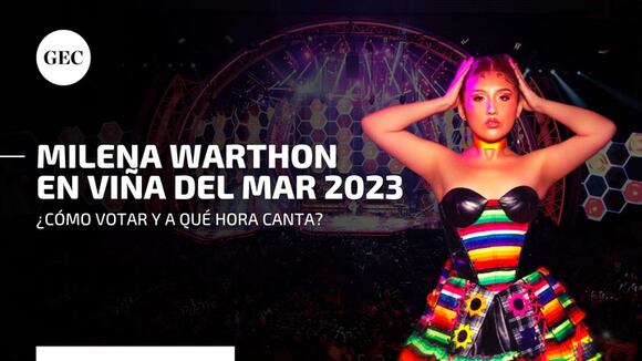 Viña del Mar 2023: mira cómo votar y a qué hora canta Milena Warthon
