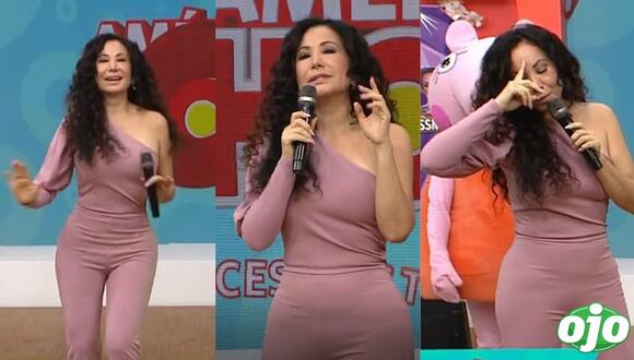 Janet Barboza bailando la canción de las Supermovidas | diario OJO
