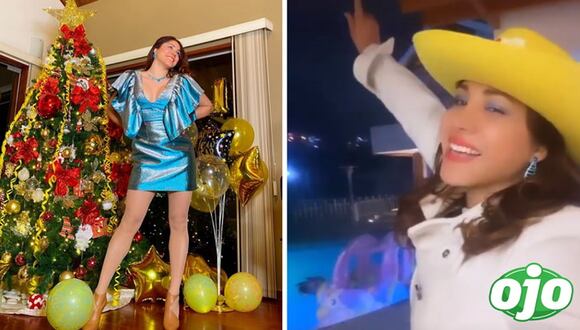 Lesly Castillo y la hermosa decoración de su lujosa casa por Año Nuevo | OJO