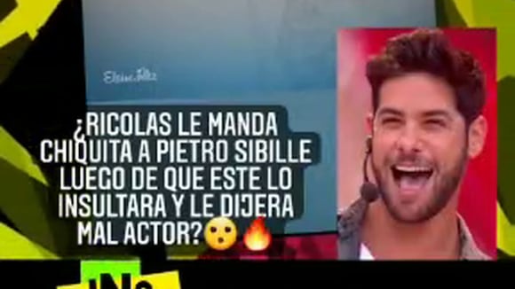 ojo | ¿Andrés Wiese le mandó su ‘chiquita’ a Prieto Sibille, quien le dijo mal actor? | VIDEO