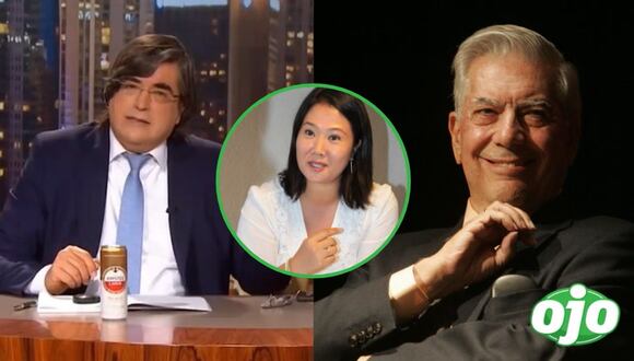 Willax - Jaime Bayly comentó sobre el apoyo de Mario Vargas Llosa a Keiko Fujimori - diario ojo