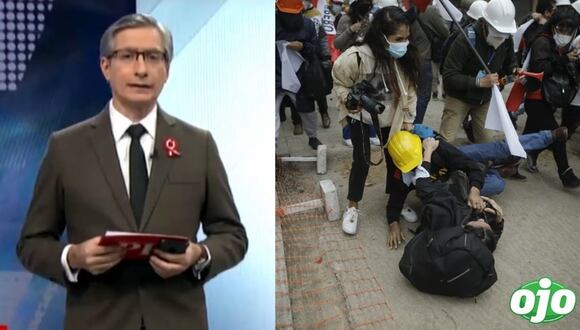 Federico Salazar contra simpatizantes de Fuerza Popular | diario OJO