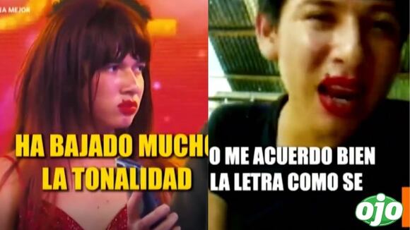 La Uchulú se frustra durante los ensayos de El Artista del Año | diario OJO