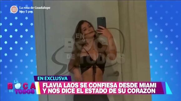 Flavia Laos anuncia que participará en videoclip de famoso artista - diario ojo
