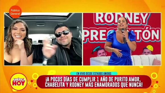 Isabel Acevedo anuncia que Rodney le pidió la mano en México