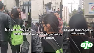 TikTok: Joven impone nueva moda en Bolivia y se pasea con paloma kawaii en su cabeza