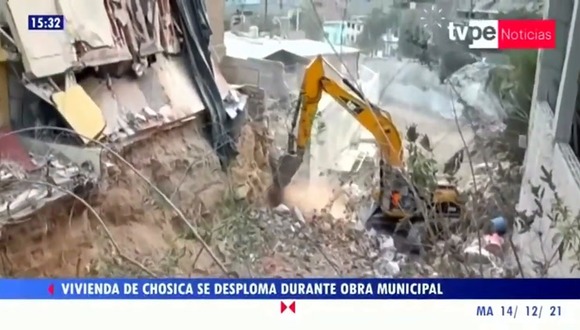 Familia salva de morir en Chosica