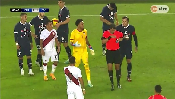 Succar y Balbuena fueron expulsados tras conato de bronca en el Perú vs. Paraguay. (Video: América TV)
