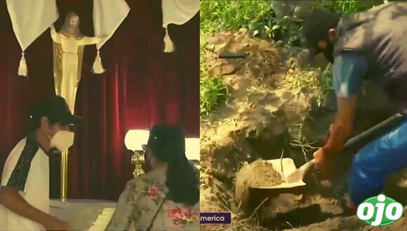Mujer pretender enterrar a su hermano en el jardín | diario OJO
