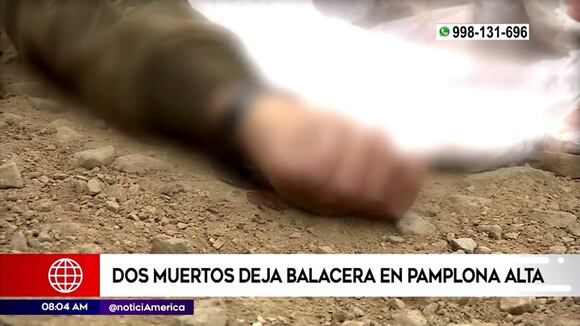 Balacera en Pamplona alta