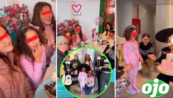 Ducelia Echevarría llevó serenata a su hija por su cumpleaños | OJO