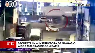 Los Olivos: secuestran a instructora de gimnasio a dos Cuadras de la comisaría Sol de Oro