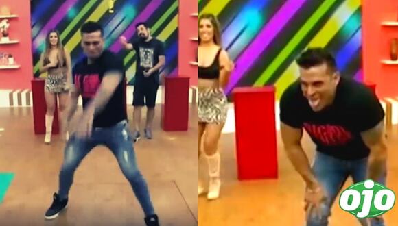 Christian Domínguez revive coreografía del "tic tic tac" | diario OJO
