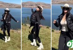 Rosángela es blanco de críticas por afirmar saber bailar Caporales: “Puras vueltas”