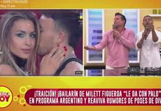 Christian Domínguez expresa su deseo de viajar a Argentina para encontrarse con Milett Figueroa: “yo bailo con ella”