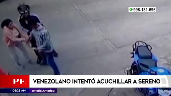 Pueblo Libre: extranjero ataca con arma blanca a sereno