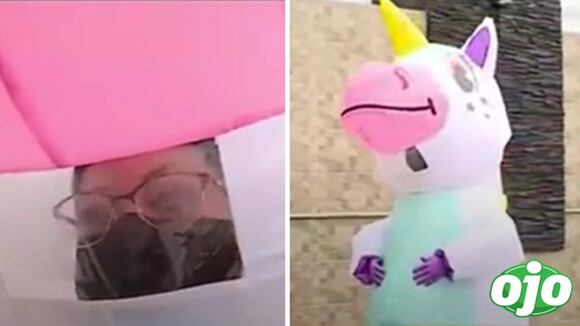 Unicornio en las Elecciones 2021: Ella es la mujer detrás del disfraz | ojo