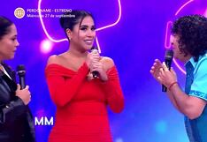 Melissa Paredes se incomoda por “chiste” de La Carlota: te veo con una mochila que has traído (VIDEO)