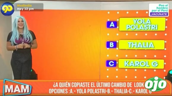 Macarena Vélez es 'troleada' por su radical cambio de look | OJO