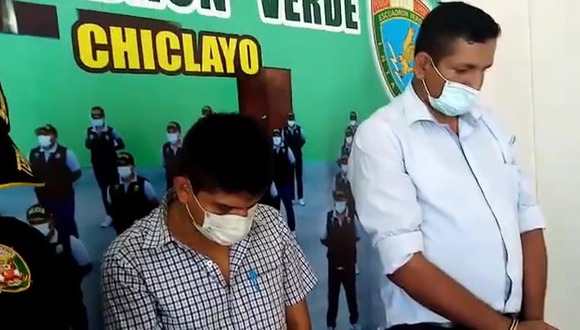 Lambayeque: Agentes del Escuadrón Verde de Chiclayo detuvieron a dos sujeto acusados de estafar a incautas personas con el cuento de la "moneda de oro". (Video: Sandro Chambergo)