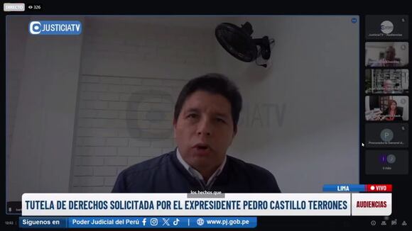 CORREO | Pedro Castillo declara en audiencia