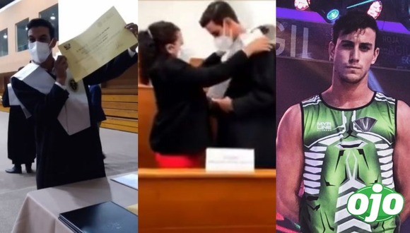 Duilio Vallebuona se gradúa - diario OJO