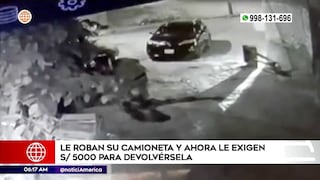 Delincuentes roban camioneta de albergue de animales rescatados en Villa María del Triunfo (VIDEO)