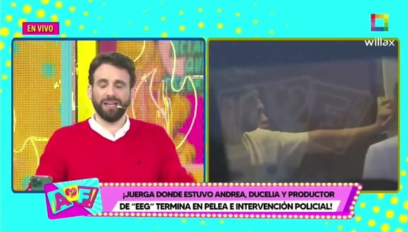 Fiesta con Ducelia Echevarría, Andrea San Martín y Peter Fajardo termina en pelea