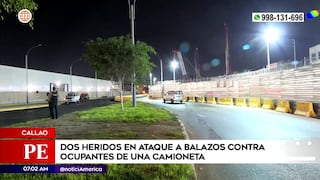 Callao: pareja resulta gravemente herida tras brutal ataque a balazos (VIDEO)