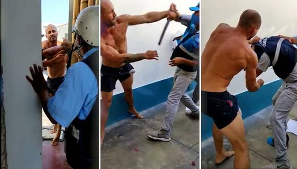 Hombre agrede a serenazgo de Punta Hermosa