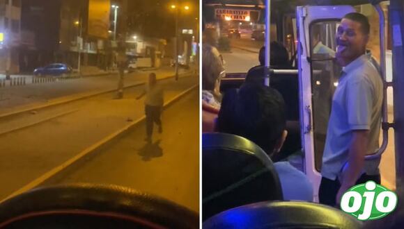 Ojo - Chofer olvida a su cobrador